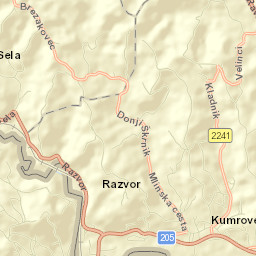 Kumrovec Street Map