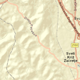 Sveti Križ Začretje Street Map