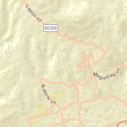 Pécs Street Map