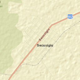 Secusigiu Street Map