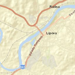 Oraş Lipova Street Map