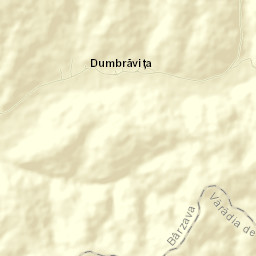 Comuna Bârzava Street Map