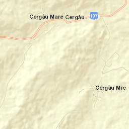 Cergău Mic Street Map