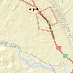 Adjud Street Map