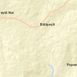 Comuna Bălăşeşti Street Map