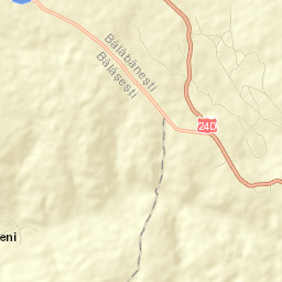 Bălăbănești Street Map