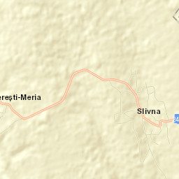 Comuna Bereşti-Meria Street Map