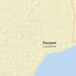 Lazurne Street Map