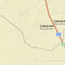 Suvorovo Street Map