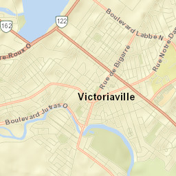 Victoriaville Street Map