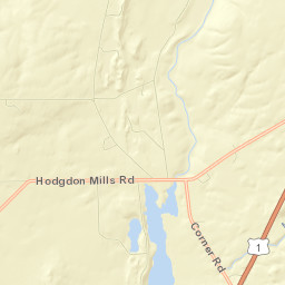 Hodgdon Street Map