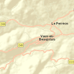 Le Perréon Street Map