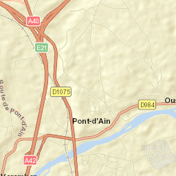 Pont-d’Ain Street Map