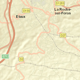Etaux Street Map