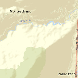 Montescheno Street Map