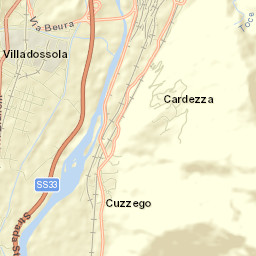 Villadossola Street Map