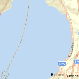 Bellano Street Map