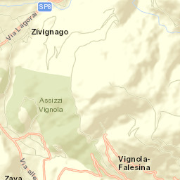 Vignola Street Map