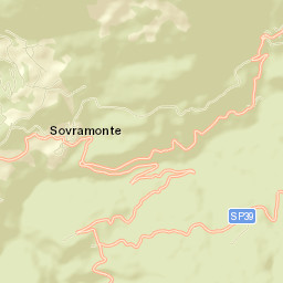 Sovramonte Street Map