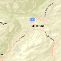 Villabruna-Umin Street Map
