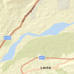 Lentiai Street Map