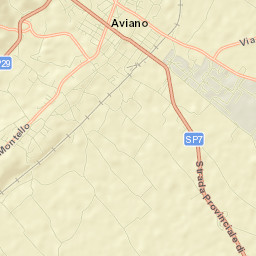 Aviano Street Map