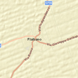 Flaibano Street Map