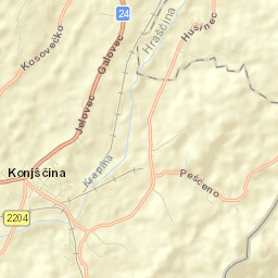 Konjščina Street Map