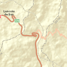 Vălişoara Street Map