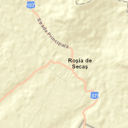 Roşia de Secaş Street Map