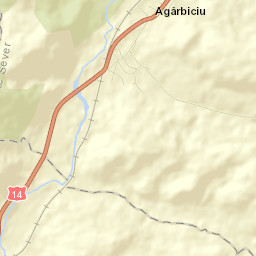 Agârbiciu Street Map