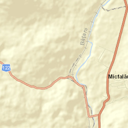 Micfalău Street Map