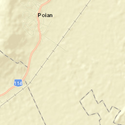 Poian Street Map