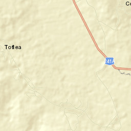 Comuna Brăhăşeşti Street Map