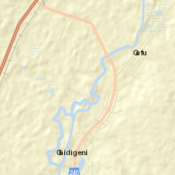 Ghidigeni Street Map