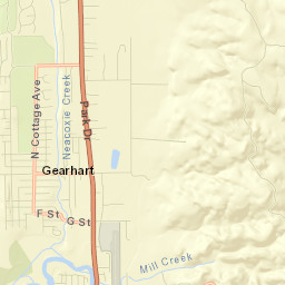 Gearhart Street Map