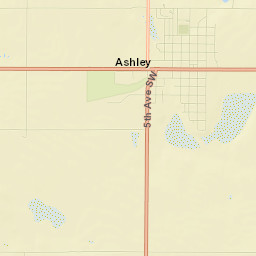 Ashley Street Map