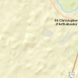 Centre-du-Québec Street Map