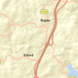 Razès Street Map
