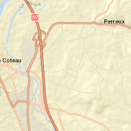 Perreux Street Map