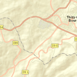 Bourg-de-Thizy Street Map