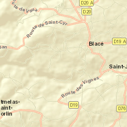 Blacé Street Map