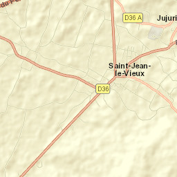 Saint-Jean-le-Vieux Street Map
