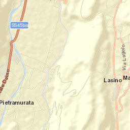 Pietramurata Street Map