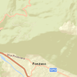 Fonzaso Street Map