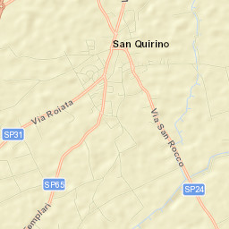 San Quirino Street Map
