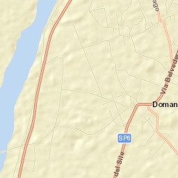 Rauscedo-Domanins Street Map