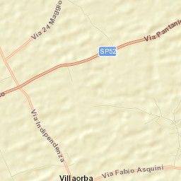 Basiliano-Vissandone Street Map