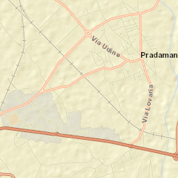 Pradamano Street Map