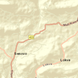 Senovo Street Map